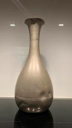 Tinnen vaas, Overige materialen, Overige kleuren, Ophalen of Verzenden, Zo goed als nieuw