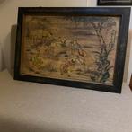 Chinees/Japans schilderij, Antiek en Kunst, Kunst | Schilderijen | Klassiek, Ophalen of Verzenden