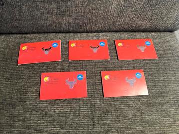 Crypto bull stamps 5x beschikbaar voor biedingen