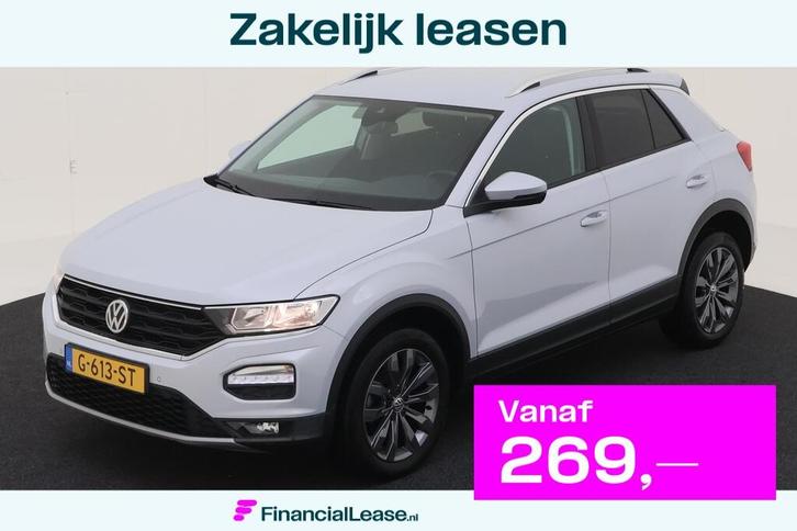 Volkswagen T-Roc 1.0 TSI 115pk Style Navigatie Climatronic, Auto's, Volkswagen, Bedrijf, Lease, Financial lease, T-Roc, ABS, Adaptive Cruise Control