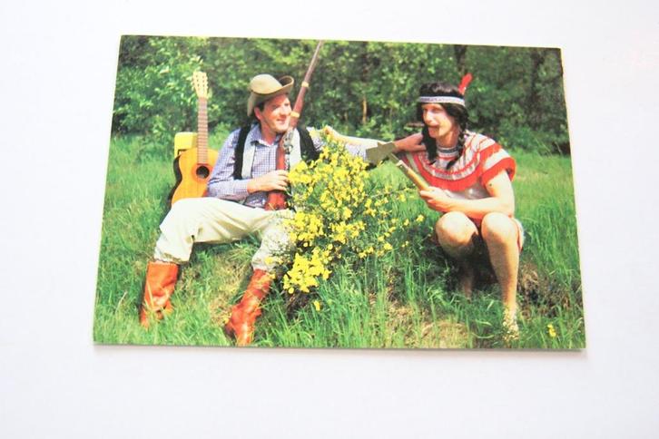 Kaartje Artiestenbureau NPK Jos Oberdorf Janwillem Bouwknegt, Verzamelen, Muziek, Artiesten en Beroemdheden, Gebruikt, Foto of Kaart