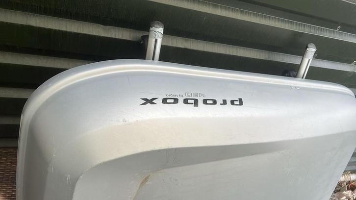 Hapro Probox 430 Dakkoffer met dakdragers, Auto diversen, Dakkoffers, Gebruikt, Ophalen of Verzenden