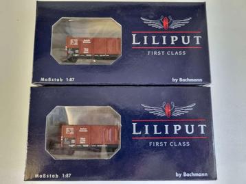 Liliput - "Villach" Goederenwagons van de DRG uit Ep II beschikbaar voor biedingen