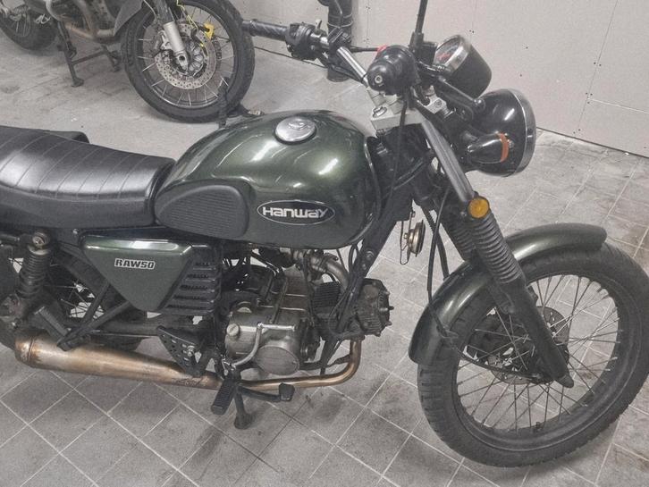 Hanway Raw 50 (2022) – Lifan blok, goed onderhouden., Fietsen en Brommers, Brommeronderdelen | Algemeen, Gebruikt, Overige typen