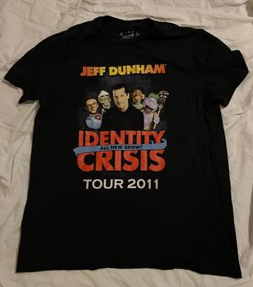 Jeff Dunham Identity Crisis Tour t-shirt 2011 - maat L beschikbaar voor biedingen