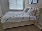Swiss Sense boxspring, Ophalen, Gebruikt, Beige, Tweepersoons