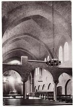 Oosterhout Paulusabdij gezicht op het koorgestoelte 1965., Verzenden, 1960 tot 1980, Gelopen, Noord-Brabant