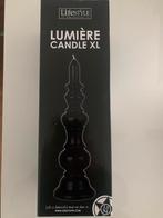 Lifestyle unieke Lumiere Candle XL zwart, Ophalen of Verzenden, Nieuw