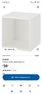 2x IKEA Platsa kast met deuren en push open, Ophalen of Verzenden, Zo goed als nieuw