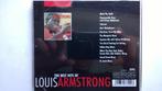 Louis Armstrong - The Best Hits Of, Cd's en Dvd's, Cd's | Jazz en Blues, 1960 tot 1980, Blues, Zo goed als nieuw, Verzenden