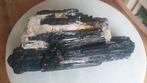 Groot stuk ruim 1 kg ruwe zwarte Schorl Toermalijn, Ophalen of Verzenden