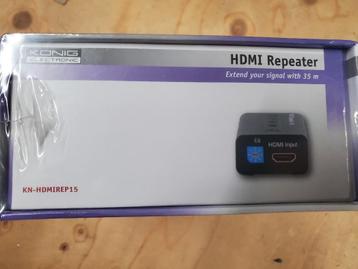 Konig HDMI verlenger / Booster tot 35m beschikbaar voor biedingen