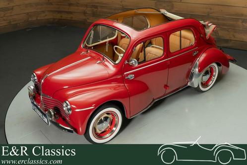 Renault 4CV Cabriolet | Gerestaureerd | Zeer zeldzaam | 1951, Auto's, Oldtimers, Bedrijf, Te koop, Open dak, Renault, Benzine