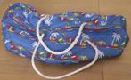 Strandtas / badtas / zwemtas apart steekzakje met rits nieuw, Ophalen of Verzenden, Nieuw, Blauw