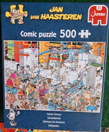 Jan van Haasteren Snoepfabriek 500 stukjes beschikbaar voor biedingen