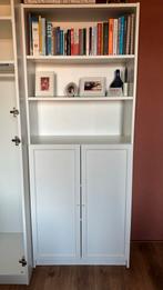 IKEA Billy boekenkast met deuren - 39cm diep, Ophalen, Overige materialen, Minder dan 50 cm, Gebruikt