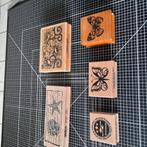 Houten stempels, Hobby en Vrije tijd, Ophalen of Verzenden, Zo goed als nieuw, Houten stempel