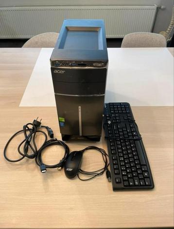 ACER Aspire desktop met toebehoren  beschikbaar voor biedingen