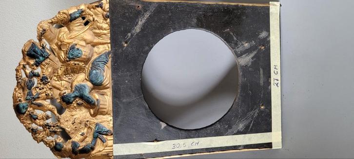 Originele antieke comtoise wijzerplaten, Antiek en Kunst, Antiek | Klokken, Ophalen of Verzenden