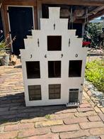 Poppenhuis hout opknapper projectje trapgevel, Ophalen, Gebruikt, Poppenhuis