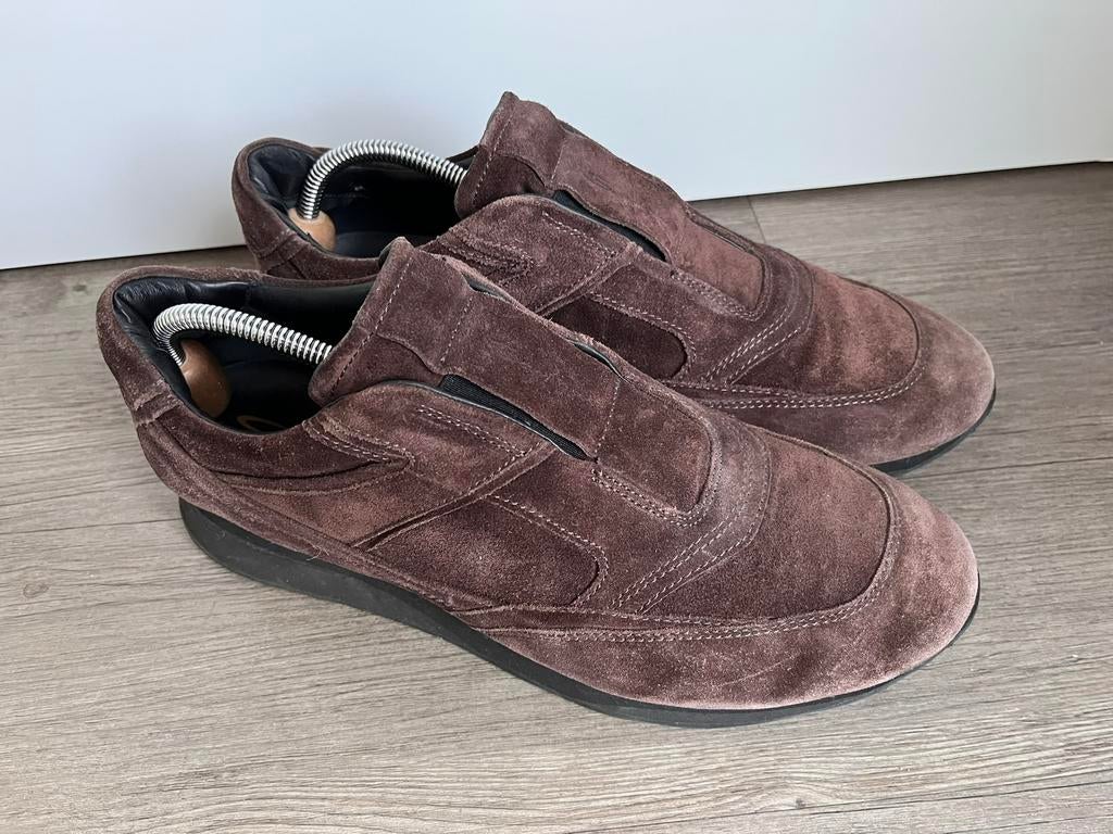 Santoni herenschoenen maat 10.5 / 45, Loafers, Santoni, Ophalen of Verzenden, Zo goed als nieuw
