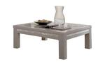 Sale-Salontafel Forever Chrome Hoogglans zwart-wit, Huis en Inrichting, Tafels | Salontafels, Nieuw, Minder dan 50 cm, Grenenhout