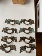 8 antieke deur lade grepen voir antieke kastjes., Antiek en Kunst, Ophalen