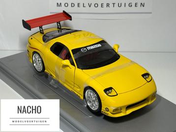 Mazda RX-7 Tuning Spinners 1993 | ERTL | schaal 1:18 | OVP beschikbaar voor biedingen