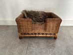 Lloyd Loom vintage honden- of kattenmand., Gebruikt, Ophalen of Verzenden, Riet