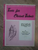 Tunes for clarinet technique, Gebruikt, Klassiek, Les of Cursus, Ophalen of Verzenden