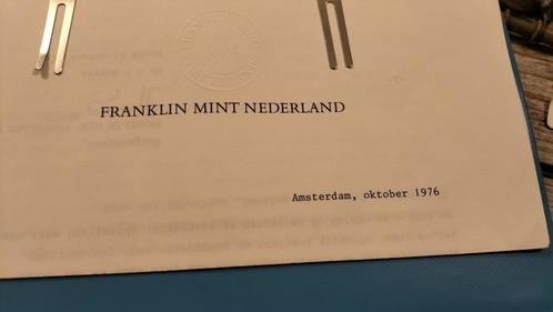 Zilveren Franklin munt 1 ste uitgave 1976, Postzegels en Munten, Munten | Amerika, Losse munt, Zilver, Ophalen of Verzenden