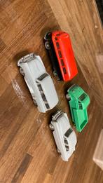 Oude plastic Siku auto’s vw t1 spijltje Opel dkw, Ophalen of Verzenden, Gebruikt, Auto