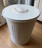 Wit Prullenbak 40L, Huis en Inrichting, Woonaccessoires | Prullenbakken, Ophalen, Zo goed als nieuw