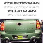 3D Countryman letters Embleem Mini, Auto diversen, Autostickers, Ophalen of Verzenden
