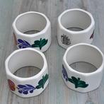 Boerenbont 4 servetringen, Overige typen, Ophalen of Verzenden, Zo goed als nieuw, Boerenbont