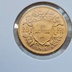 Gouden 20 francs 1915 zwitserland 1915, Ophalen of Verzenden, Goud