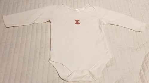Zara rompertje wit baby kleding maat 86 romper hond hondje, Kinderen en Baby's, Babykleding | Maat 86, Zo goed als nieuw, Jongetje of Meisje