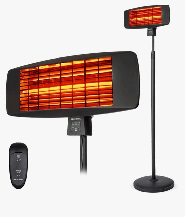 Infrarood verwarming - Zo goed als nieuw, 3 standen, Doe-het-zelf en Verbouw, Verwarming en Radiatoren, Zo goed als nieuw, Ophalen