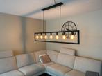 grote hanglamp mat zwart, Huis en Inrichting, Lampen | Hanglampen, Ophalen of Verzenden, Zo goed als nieuw, Metaal, Minder dan 50 cm