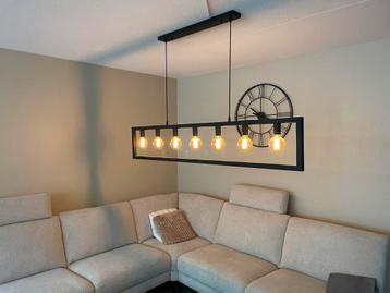 grote hanglamp mat zwart beschikbaar voor biedingen