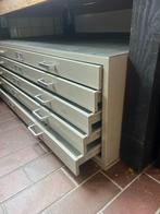 2 of 1 Tekeningladenkast (metaal), Doe-het-zelf en Verbouw, Ophalen, Gebruikt, Overige metalen
