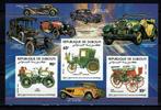 djibouti 1984 pf ongetand blok oldtimers auto cars auto's, Ophalen of Verzenden, Postfris, Auto's