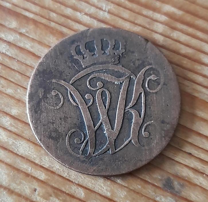 Hessen-Kassel 2 heller 1816, Postzegels en Munten, Munten | Europa | Niet-Euromunten, Losse munt, Duitsland, Ophalen of Verzenden