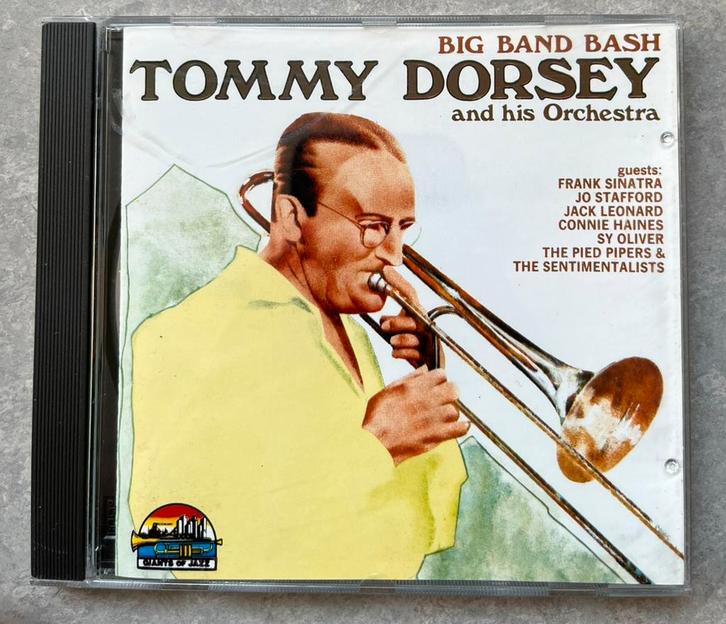  Tommy Dorsey And His Orchestra - Big Band Bash (cd jazz), Cd's en Dvd's, Cd's | Jazz en Blues, Zo goed als nieuw, Jazz, 1960 tot 1980
