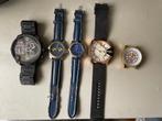 5 horloges, Overige merken, Staal, Gebruikt, Polshorloge