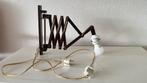 Vinrage schaarlamp hout, Ophalen