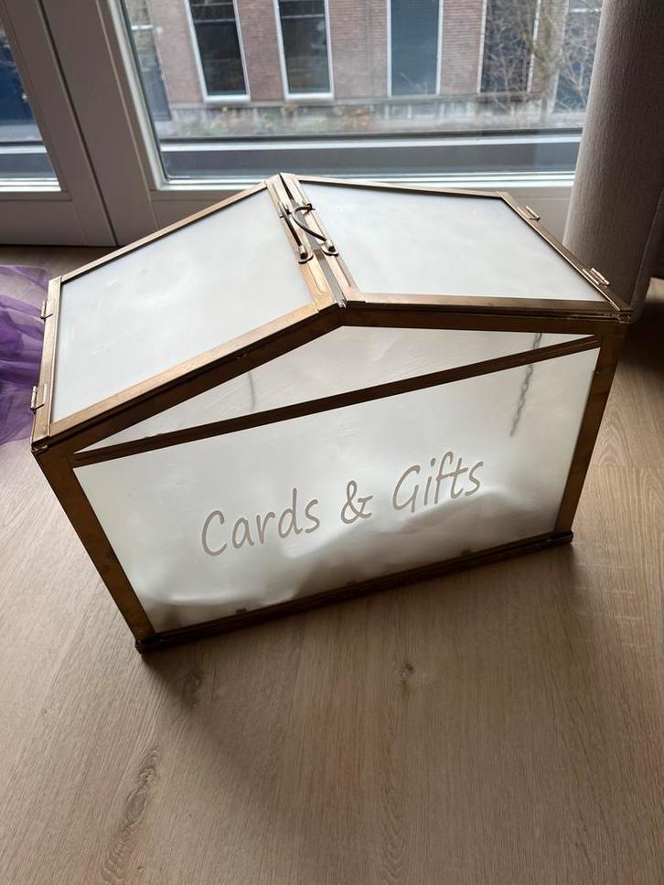 Enveloppenbak - Cards & Gifts, Huis en Inrichting, Woonaccessoires | Kisten, Gebruikt, Minder dan 50 cm, Minder dan 50 cm, Minder dan 50 cm