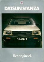 Folder Datsun Stanza November 1980, Ophalen of Verzenden, Gelezen, Overige merken