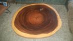 Salontafel suar boomstam schijf dia 100 en 10 cm dik NIEUW, Huis en Inrichting, Tafels | Salontafels, Rond, Nieuw, Ophalen of Verzenden