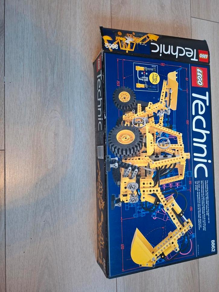 Lego Technic 8862 - Pneumatische Graafmachine, Kinderen en Baby's, Speelgoed | Duplo en Lego, Nieuw, Lego, Complete set, Ophalen of Verzenden